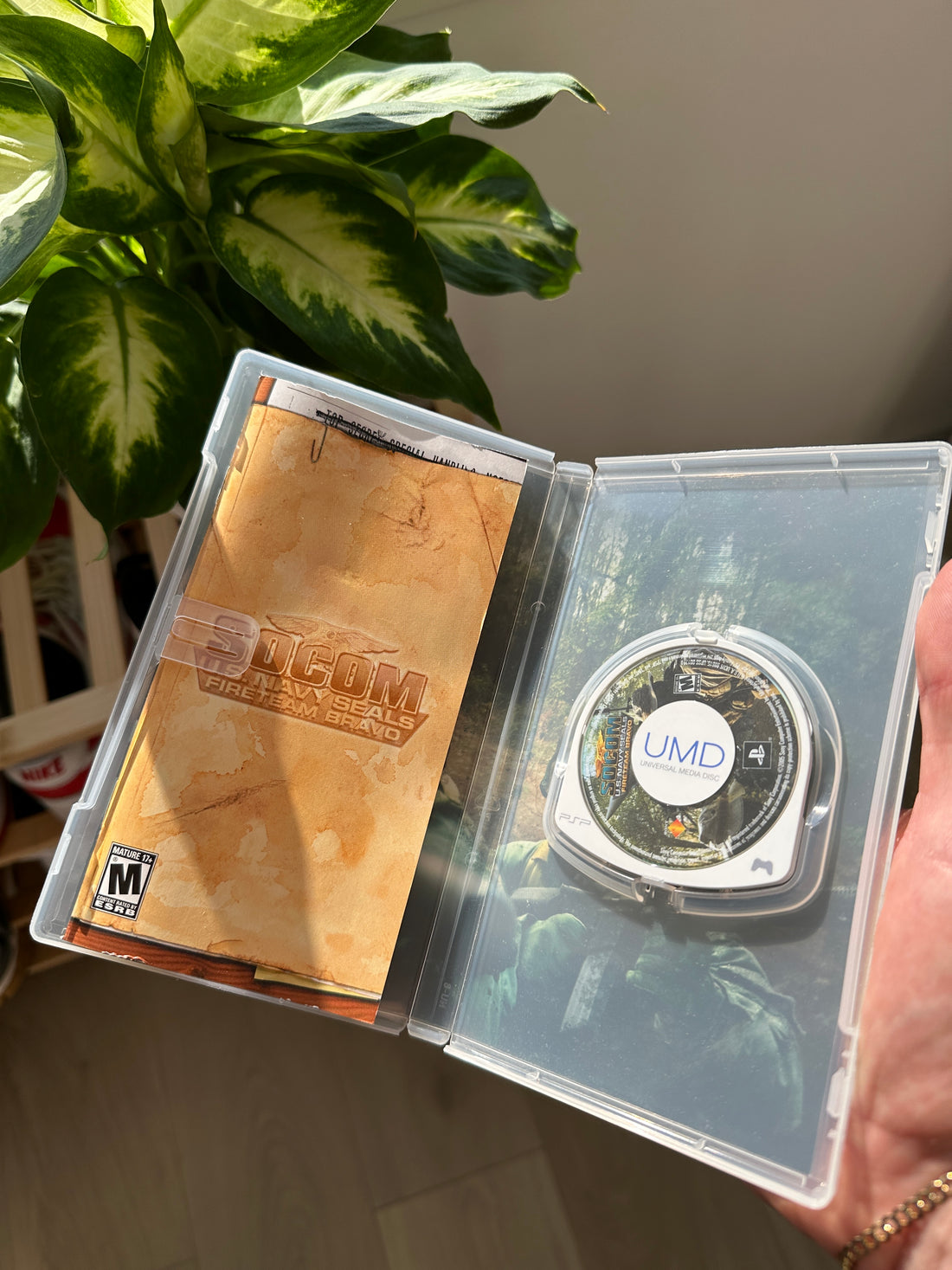 Socom US Navy Seals Fireteam Bravo PSP Game