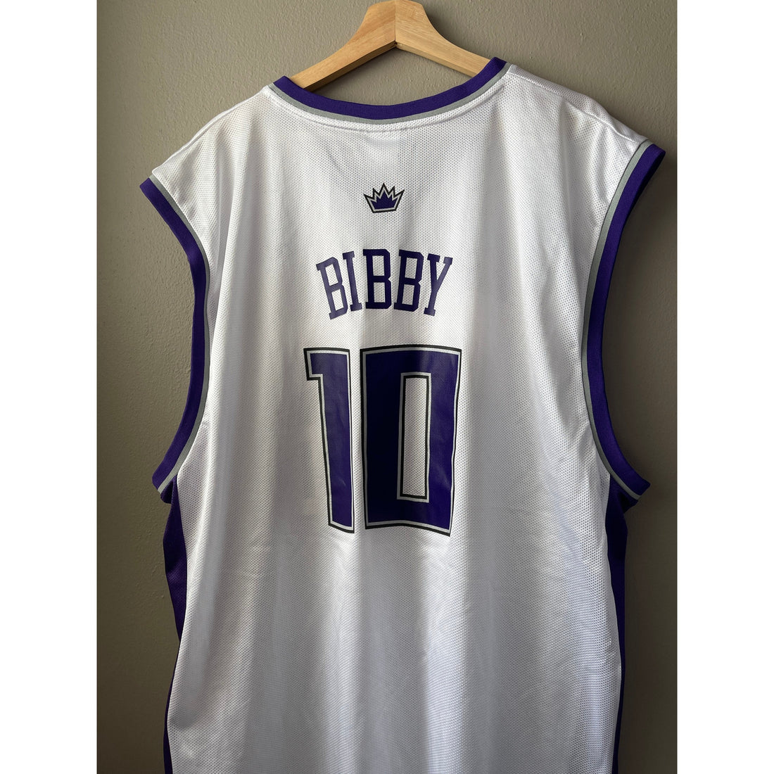 2000s Vintage Sacramento Kings Mike Bibby #10 Basketball Jersey