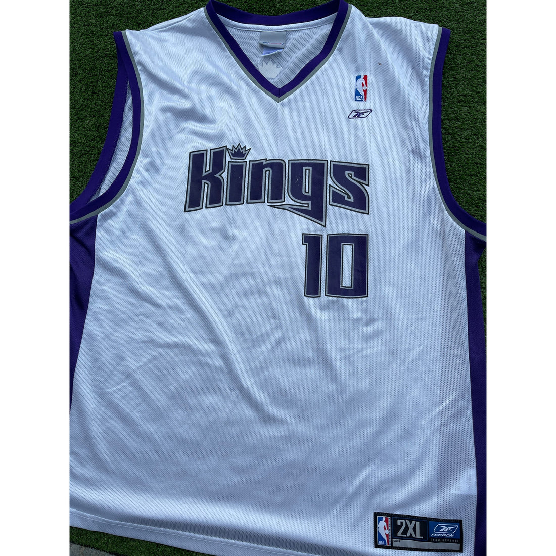 2000s Vintage Sacramento Kings Mike Bibby #10 Basketball Jersey