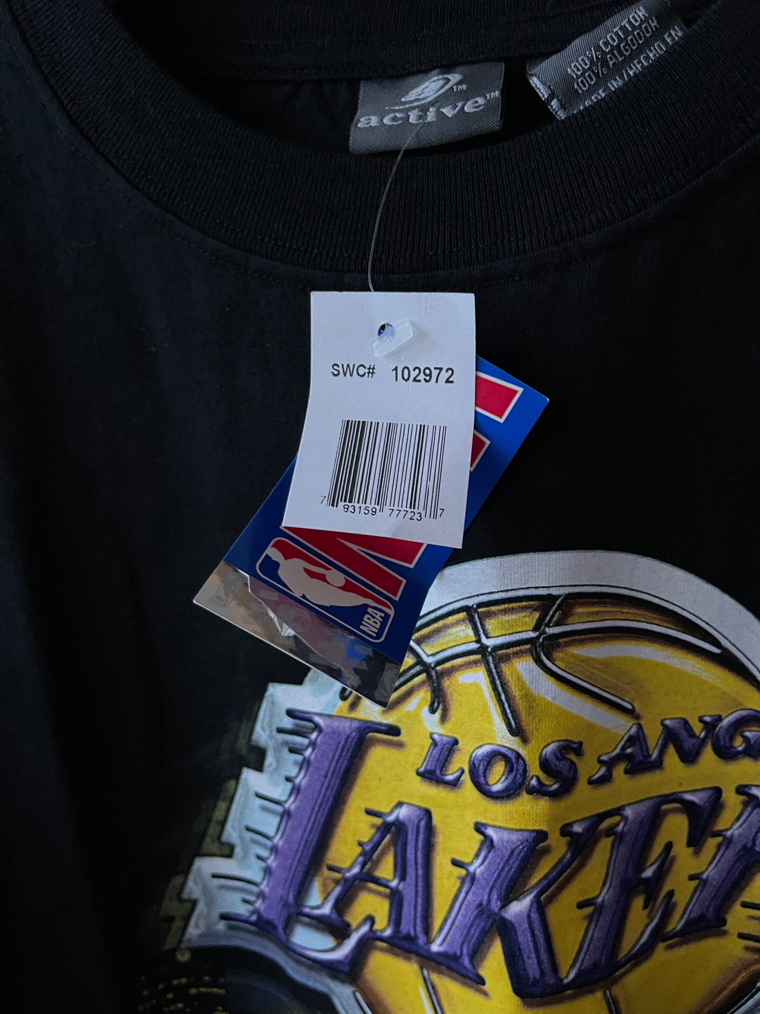 Vintage 2002 Los Angeles Lakers NBA Champions Graphic Tee